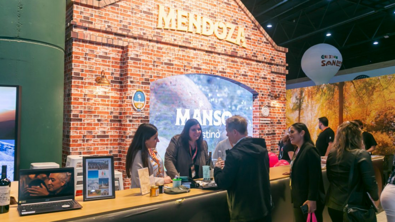 Mendoza deslumbró en el primer día de la Feria Internacional de Turismo
